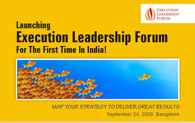 execution leadership forum in banglore